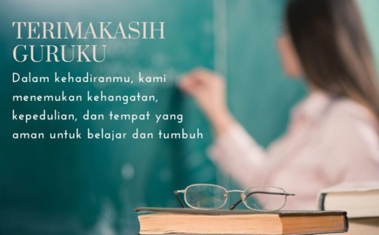 50 Kata-Kata untuk Guru Tercinta, Penuh Makna sebagai Ucapan Terimakasih