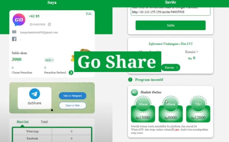 Manfaat Pakai GoShare (Go Share) Kamu Harus Coba Sekarang